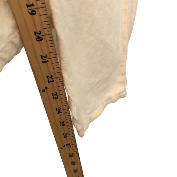 APiece Apart Cream Zip Front Linen Blend Jumpsuit Coveralls with Pockets Azore - Picture 11 of 11